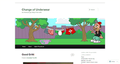 Desktop Screenshot of changeofunderwear.com