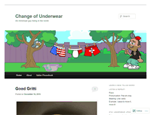 Tablet Screenshot of changeofunderwear.com